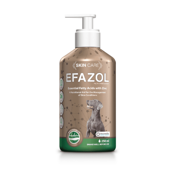 Efazol Skin Care for Dog - Essential Fatty Acids with Zinc