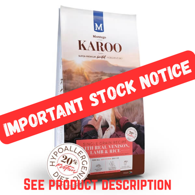 Montego Karoo Adult Venison & Lamb Dog Food