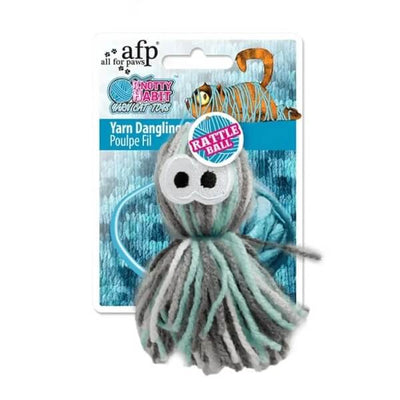 AFP Knotty Habit Yarn Cat Toys Yarn Dangling Octopus