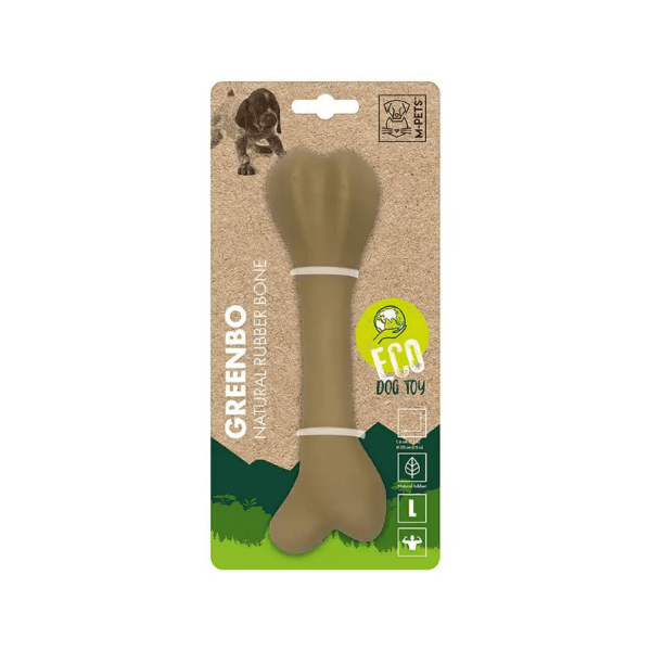 M-Pets Greenbo Natural Rubber Bone