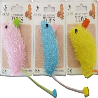 Coloured Mice Cat Toy