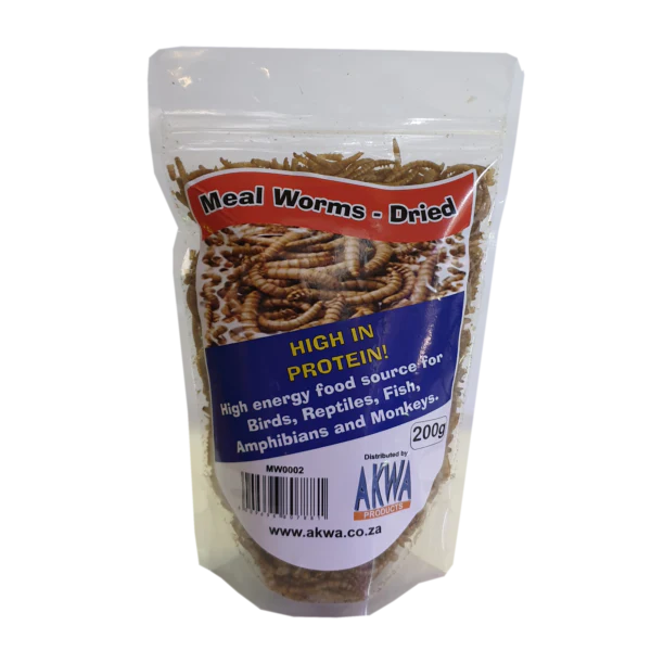 Meal Worms - Dried 200g