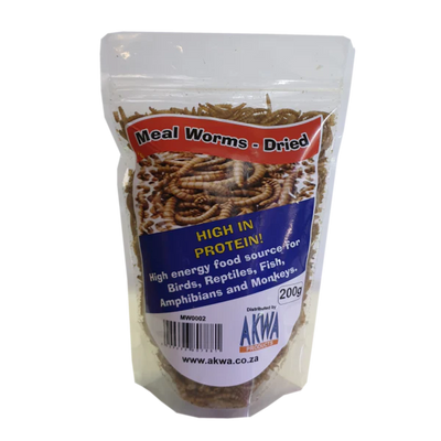 Meal Worms - Dried 200g