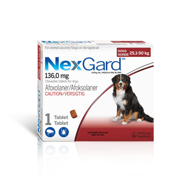 Nexgard Chewable Tablets for dogs