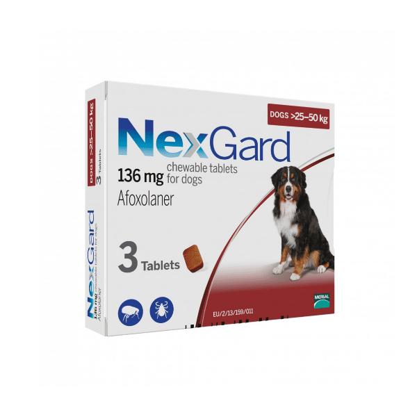 Nexgard Chewable Tablets for dogs