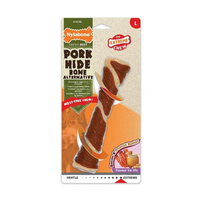 Nylabone Extreme Pork Hide Bone Alternative