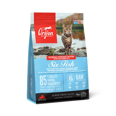 Orijen 6 Fish Cat Food 5.4Kg