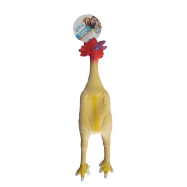 Latex Chicken Dog Toy