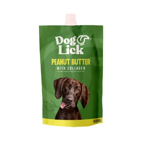 Dog Lick Peanut Butter with Collagen