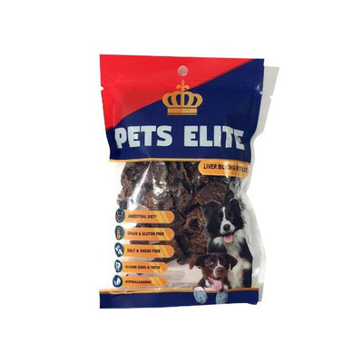 Pets Elite Liver Biltong Bite Size 90g