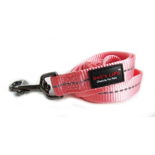 Dog's Life Reflective Supersoft Webbing Leashes