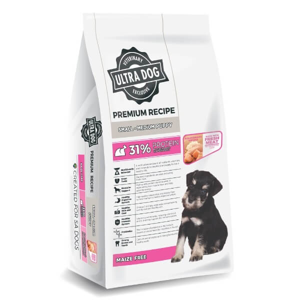 Ultra Dog Premium Puppy Small/Medium Chicken