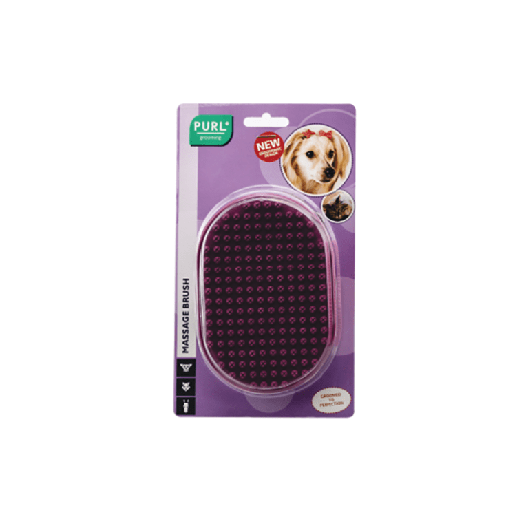 Purl Massage Brush Purple