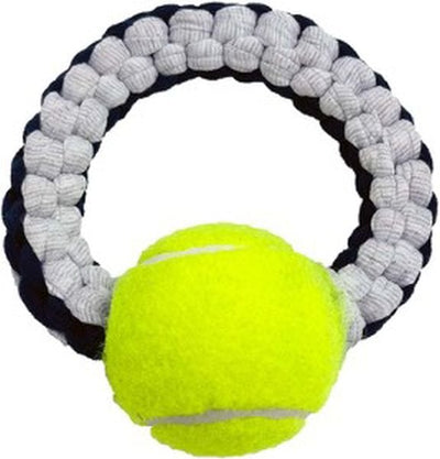 Supa-Chew Cotton Ring with Ball