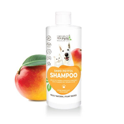 Pannatural Pets Shampoo Shed Patrol Mango 495ml