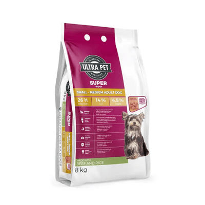 Ultra Dog Superwoof Adult Small/Medium Beef & Rice