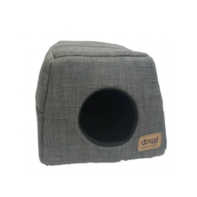 Wagit Grey Upholstery Post Box Bed XL