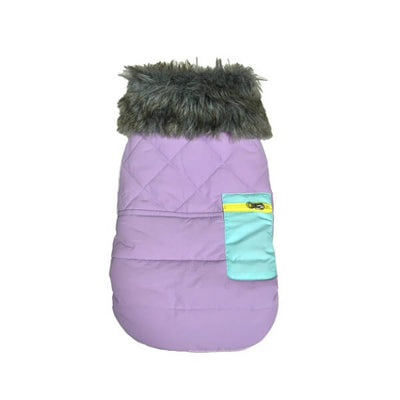 Dog's Life Winter Gilet Puffer Purple