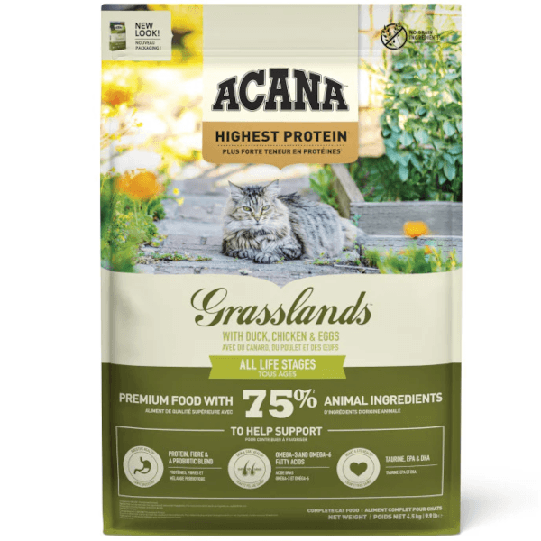 Acana Highest Protein Grasslands Cat Food