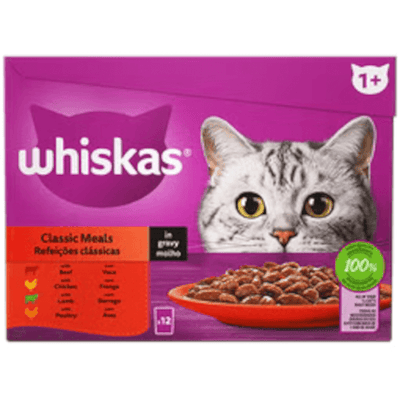 Whiskas Adult Wet Food Selection Box 12 x 85g