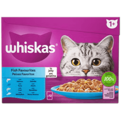 Whiskas Adult Wet Food Selection Box 12 x 85g