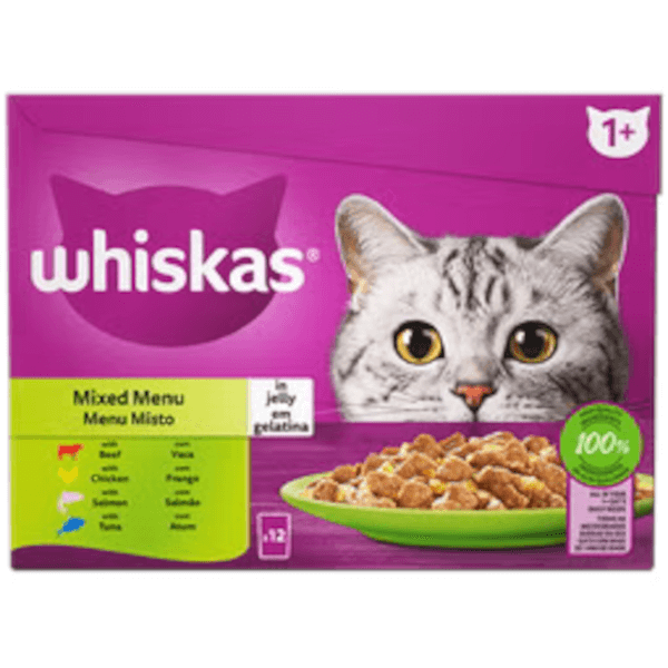Whiskas Adult Wet Food Selection Box 12 x 85g