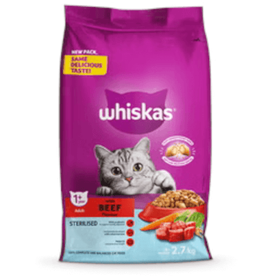 Whiskas Sterilised Adult Cat Dry Food
