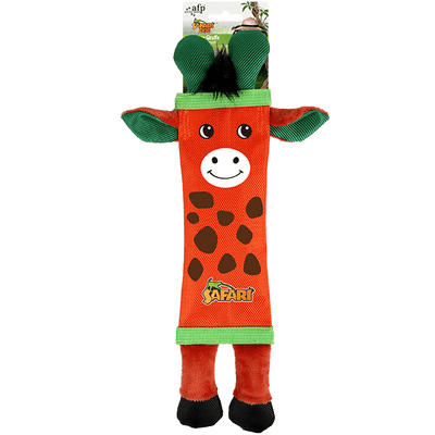 AFP Safari Firehose Giraffe Dog Toy