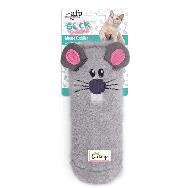 AFP Sock Cuddler Mouse Cuddler Cat Toy