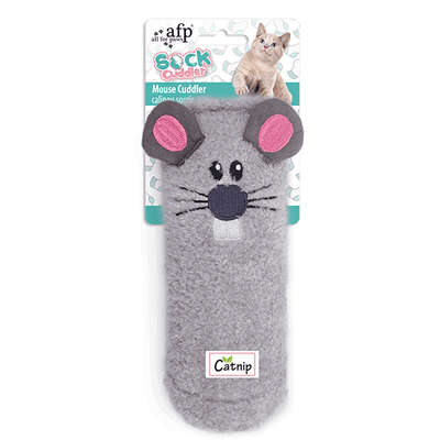 AFP Sock Cuddler Mouse Cuddler Cat Toy