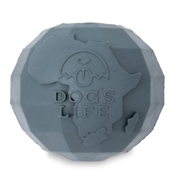 Dog's Life Natural Rubber Dog Ball Africa