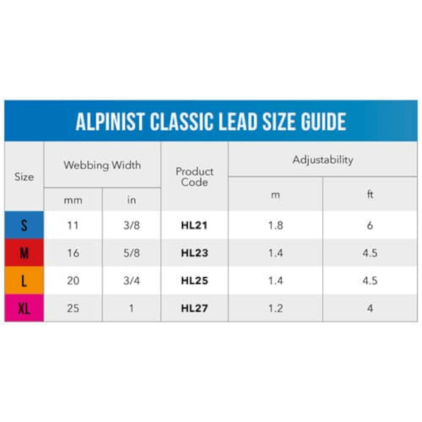 Rogz Alpinist Classic Lead