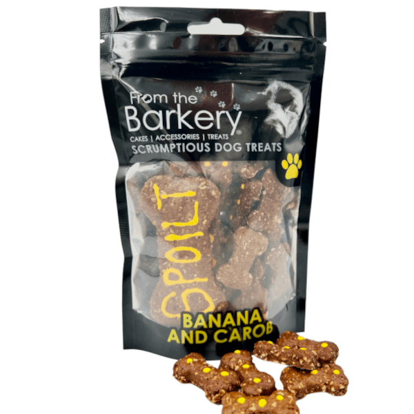 From The Barkery Banana & Carob Dog Treat