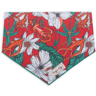 Dog's Life Festive Flowers Bandana