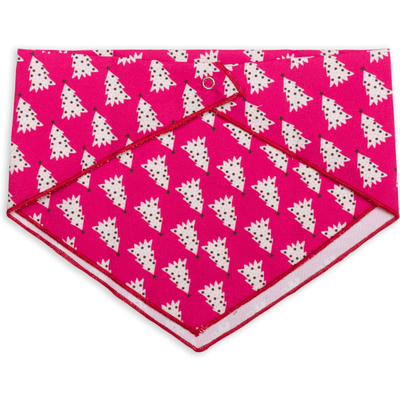 Dog's Life Christmas Polkadot Trees Bandana