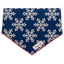 Dog's Life Christmas Snowflakes Bandana