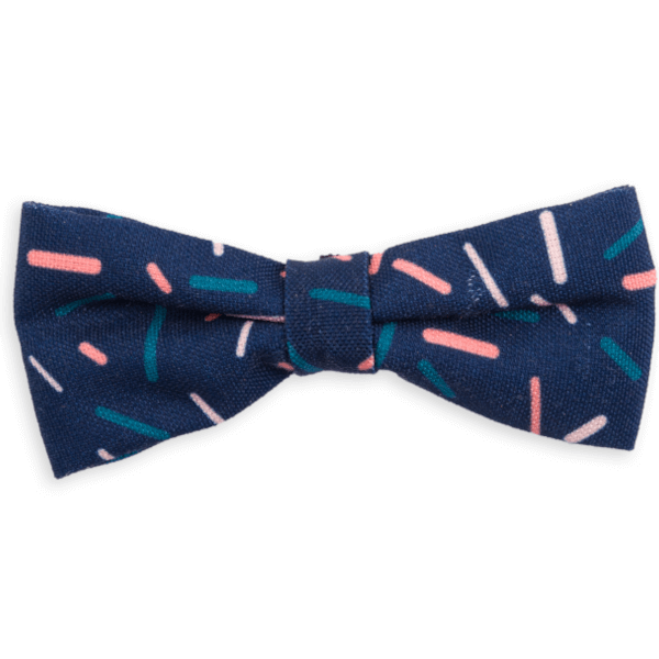 Dog's Life Bow Tie Sprinkles Of Life Navy