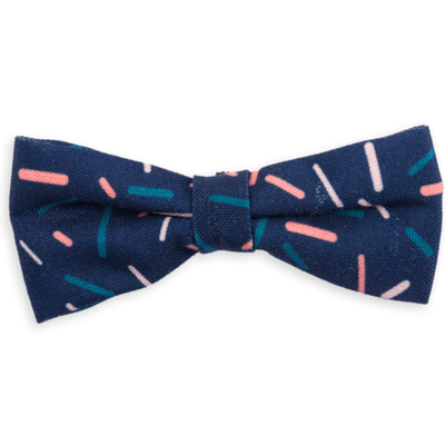 Dog's Life Bow Tie Sprinkles Of Life Navy