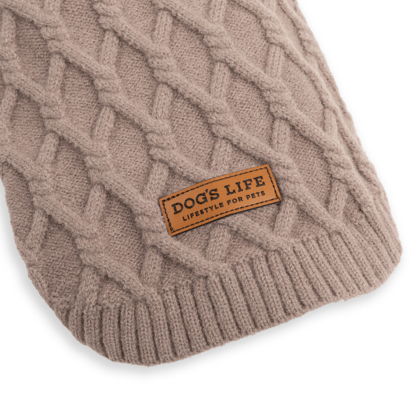 Dog's Life Cableknit Winter Jumper