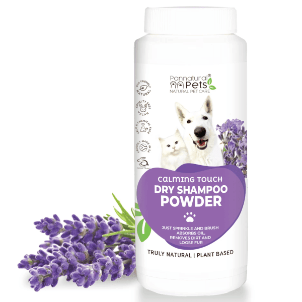 Pannatural Pets Calming Touch Dry Shampoo Powder Lavender 220ml