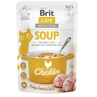 Brit Care Cat Soup with Chicken 75 g