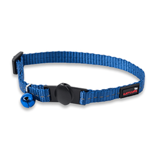 Cat's Life Reflective Supersoft Webbing Cat Collar