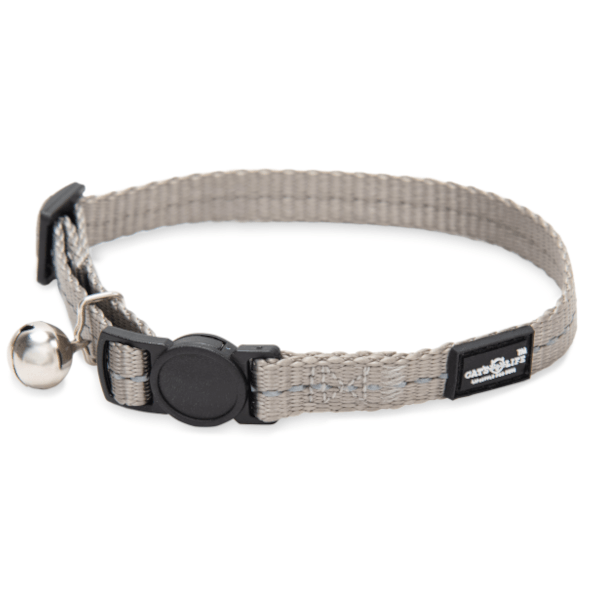 Cat's Life Reflective Supersoft Webbing Cat Collar