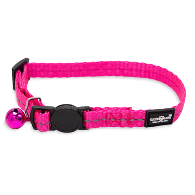 Cat's Life Reflective Supersoft Webbing Cat Collar