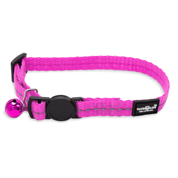 Cat's Life Reflective Supersoft Webbing Cat Collar