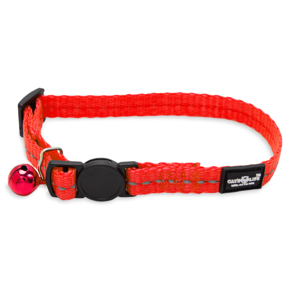 Cat's Life Reflective Supersoft Webbing Cat Collar