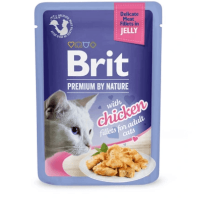 Brit Premium Cat Pouch Delicate Fillets 85g