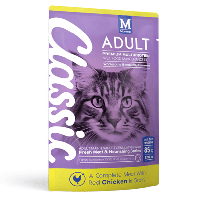 Montego Classic Adult Cat Wet Food Pouch