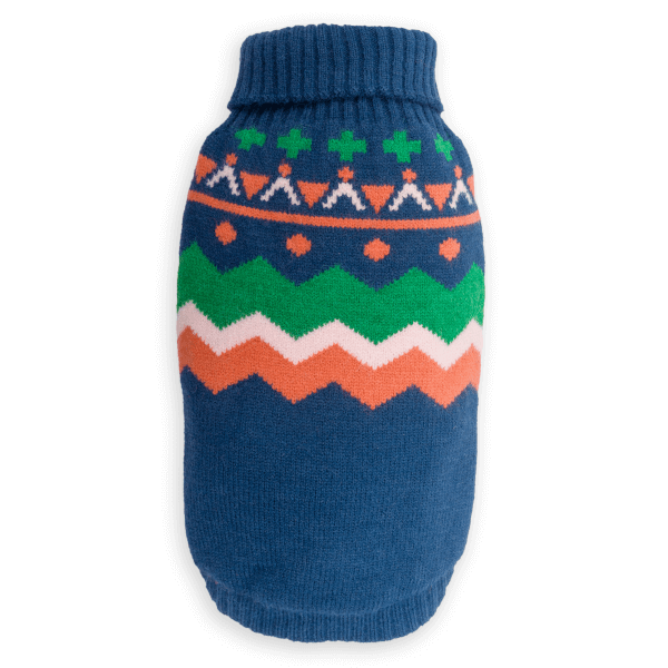 TKM Roll Neck Boho Sweater
