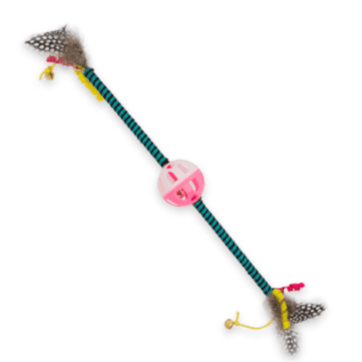 Cat's Life Double Ends Feather Wand